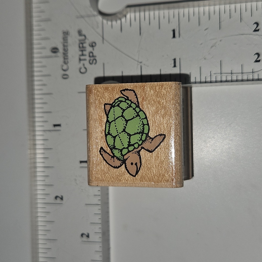Tiny Turtle Rubber stamp